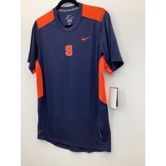 Nike Syracuse Logo Dri Fit Short Sleeve Shirt NEW - Picture 3 of 6